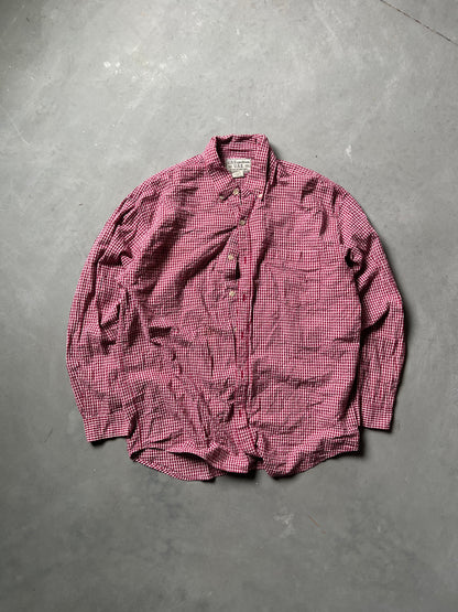 Vintage Red U.S. Expeditions Button Up - L