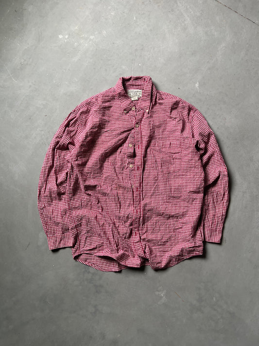 Vintage Red U.S. Expeditions Button Up - L