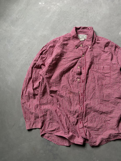Vintage Red U.S. Expeditions Button Up - L