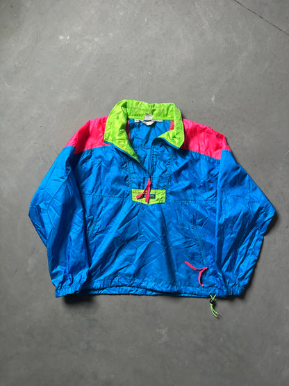 Vintage 80s Color Block Columbia Jacket - L