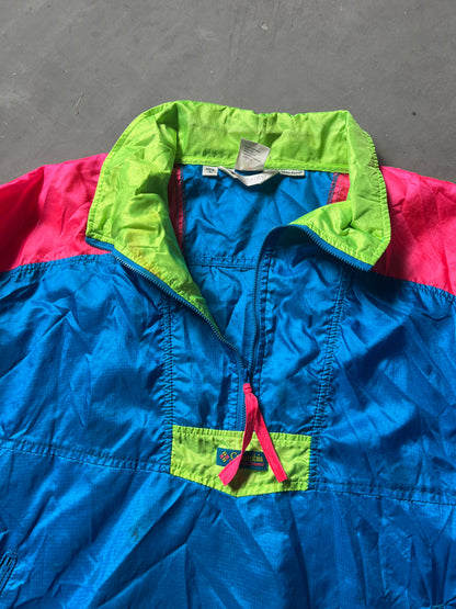 Vintage 80s Color Block Columbia Jacket - L