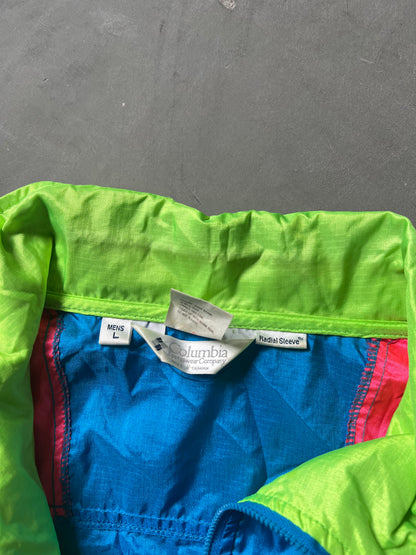 Vintage 80s Color Block Columbia Jacket - L