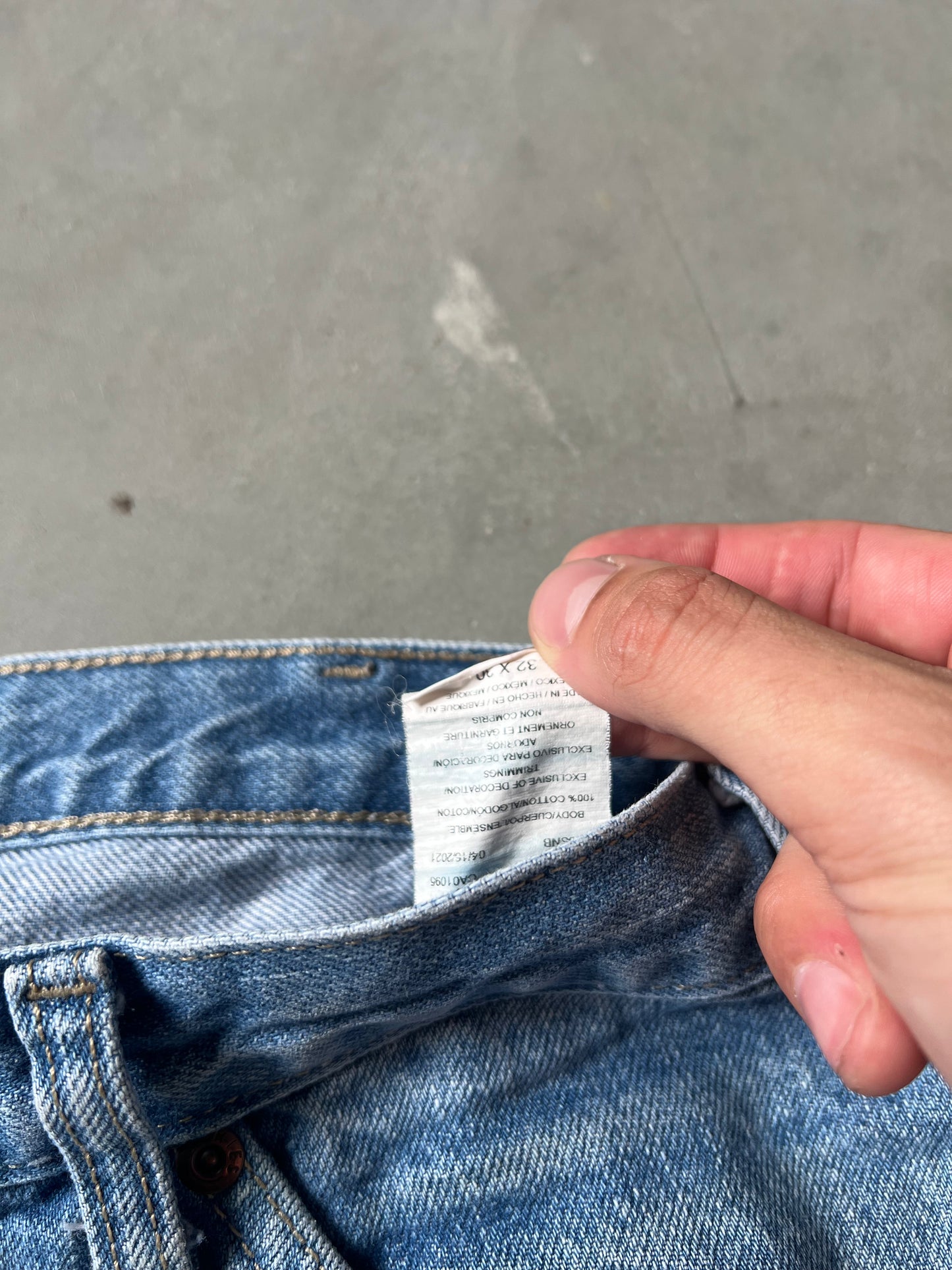 Vintage Denim Blue Dickies Pants - 32