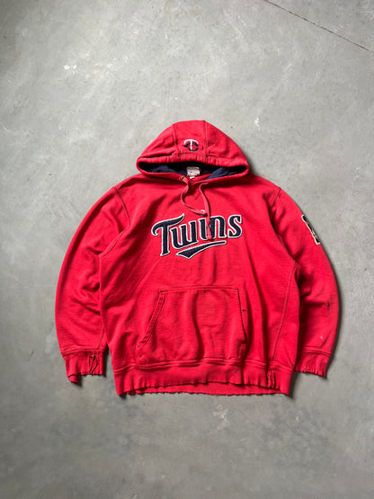 Vintage Distressed Minnesota Twins Hoodie - L