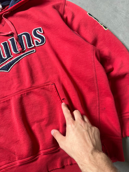 Vintage Distressed Minnesota Twins Hoodie - L