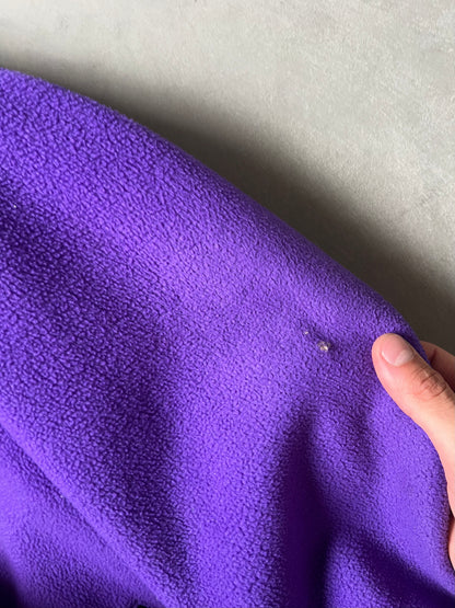 Vintage Purple Made in USA Columbia Fleece - L