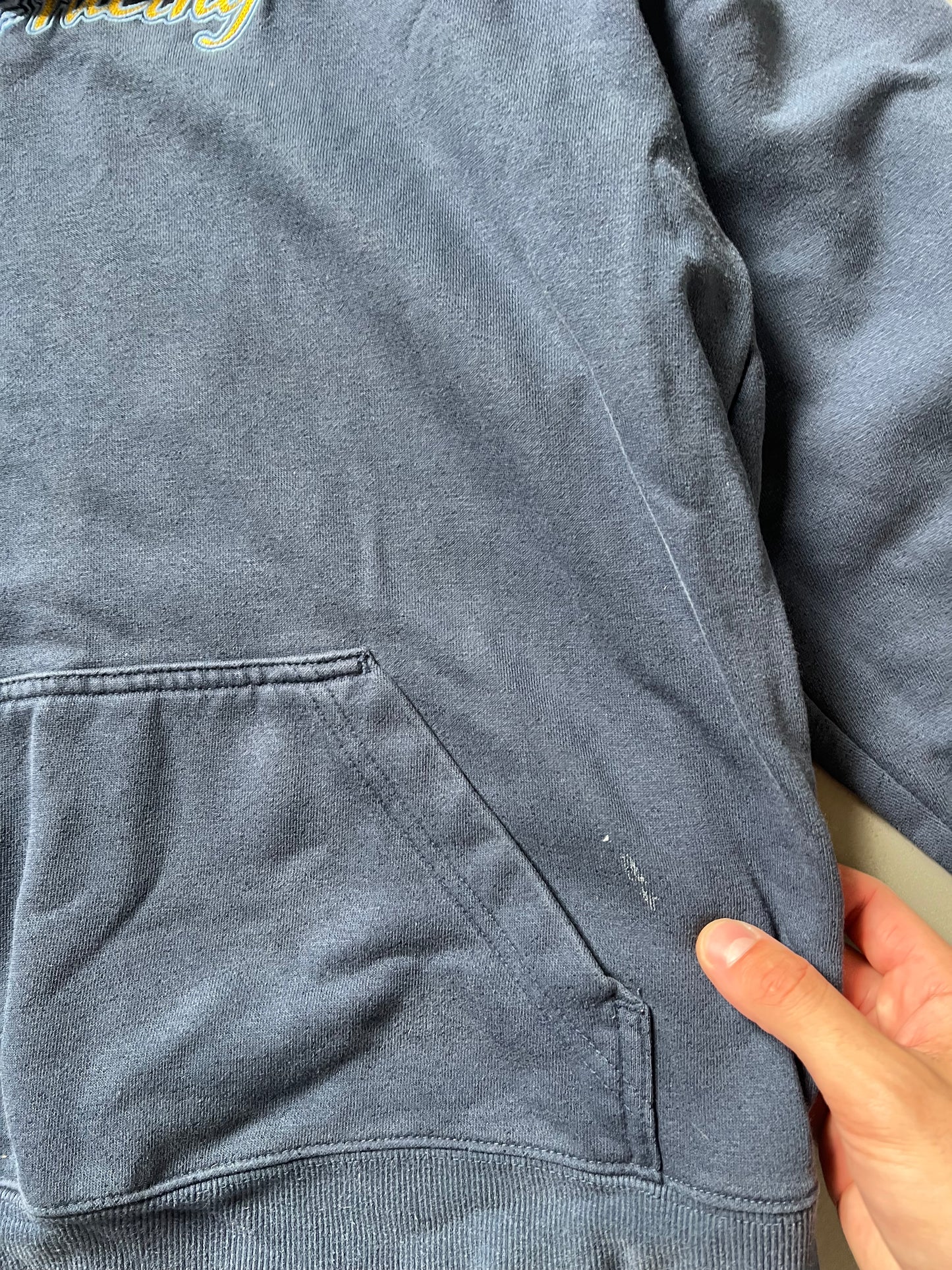 Vintage Blue Fox Racing Hoodie - M