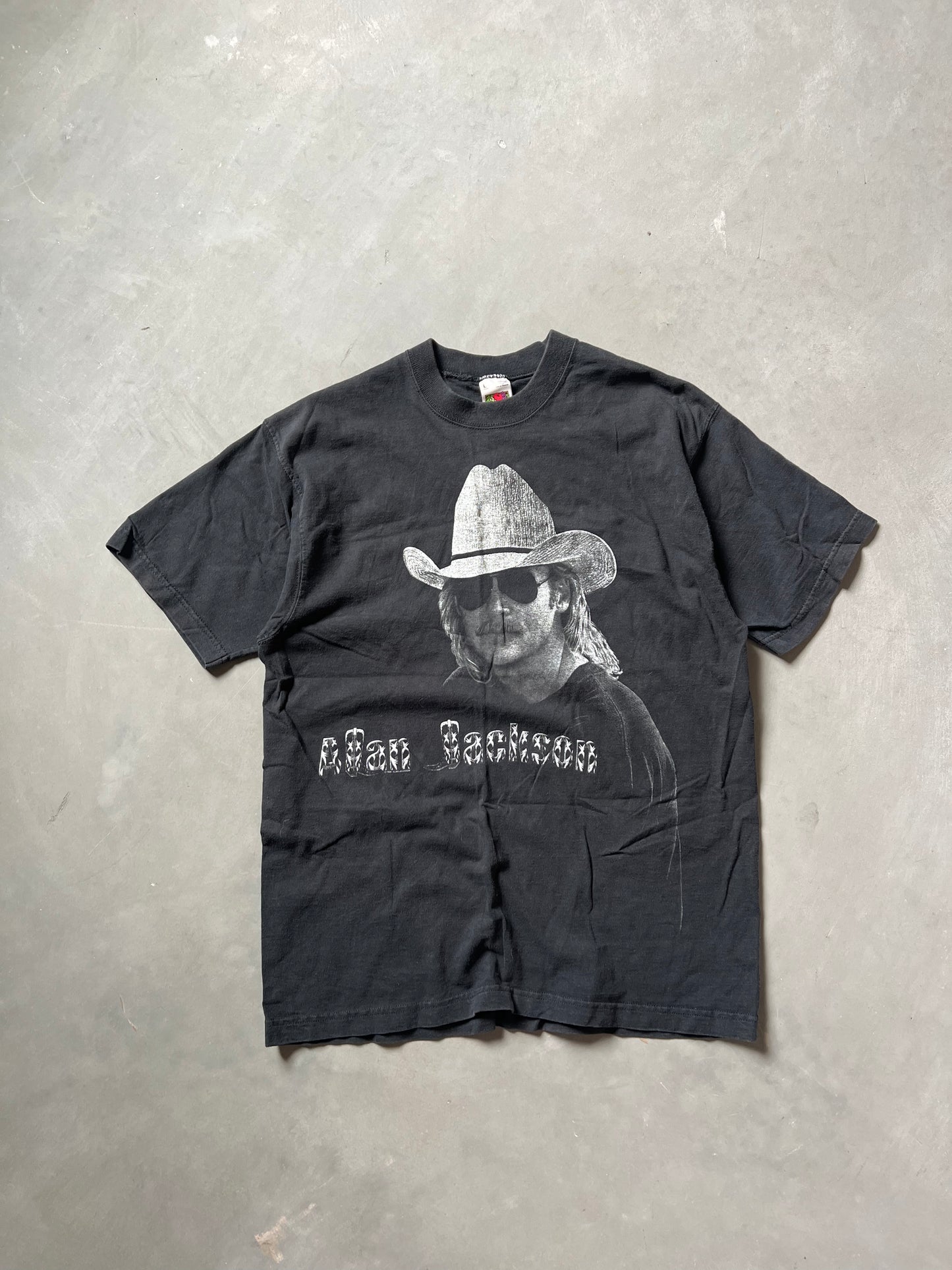 Vintage Black Alan Jackson Country Tee - L