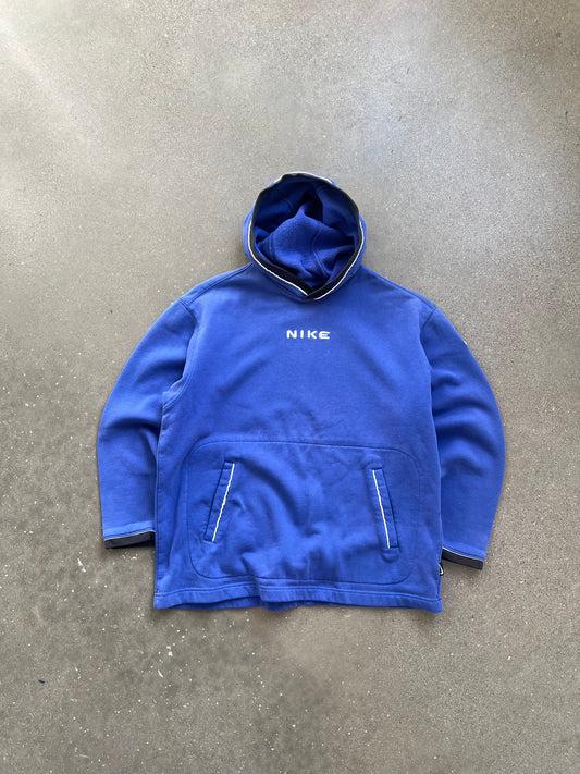 Vintage Purple Nike Spellout Hoodie - M