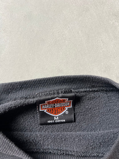 Vintage All American Harley Davidson Taz Crew - M