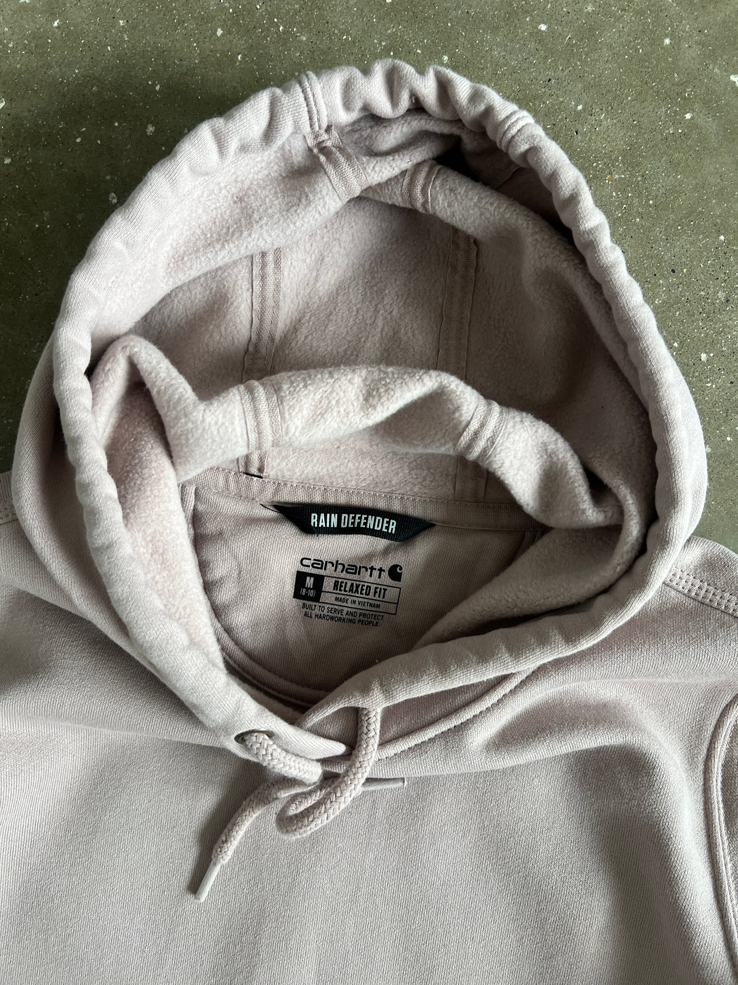 Vintage Tan Carhartt Hoodie - M