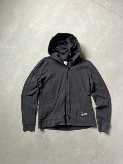 Vintage Black Carhartt Zip Up Hoodie - XL