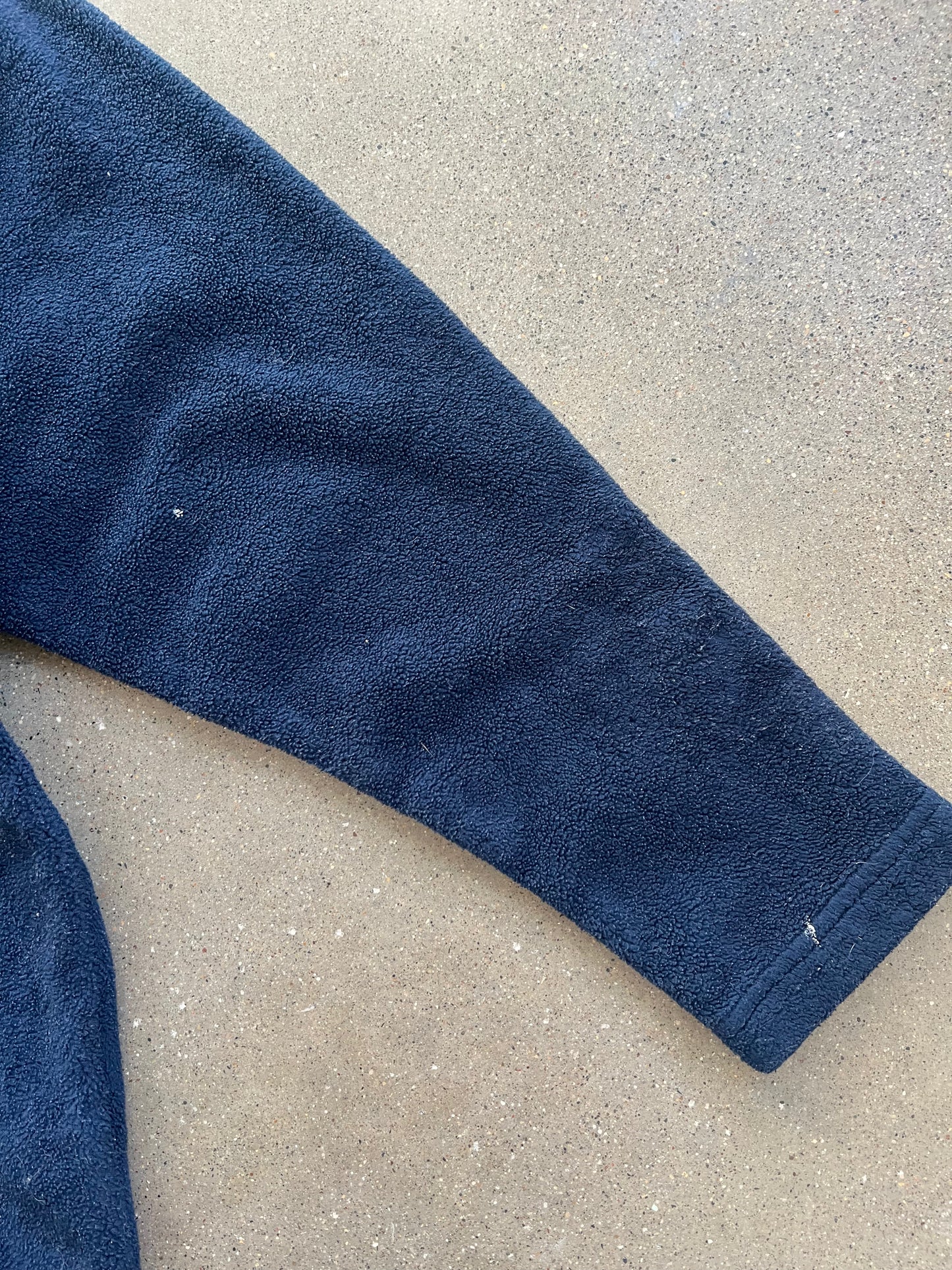 Vintage Blue Nike Fleece Hoodie - M