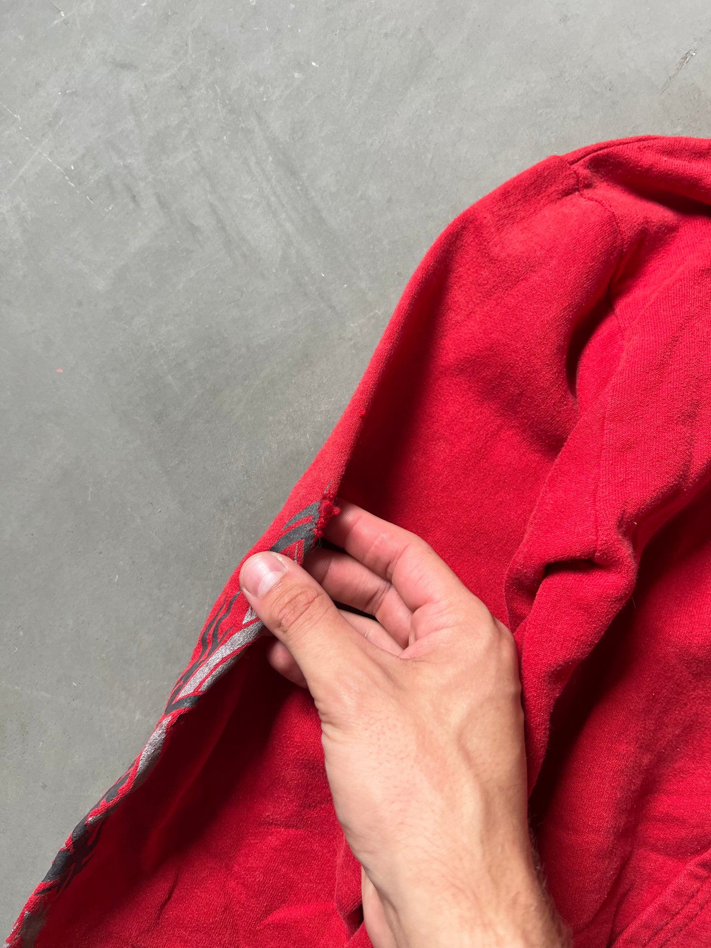 Vintage Red Dragon Hoodie - YL