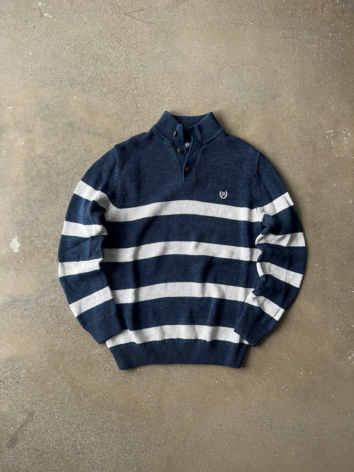 Vintage Navy Blue Chaps Sweater - S