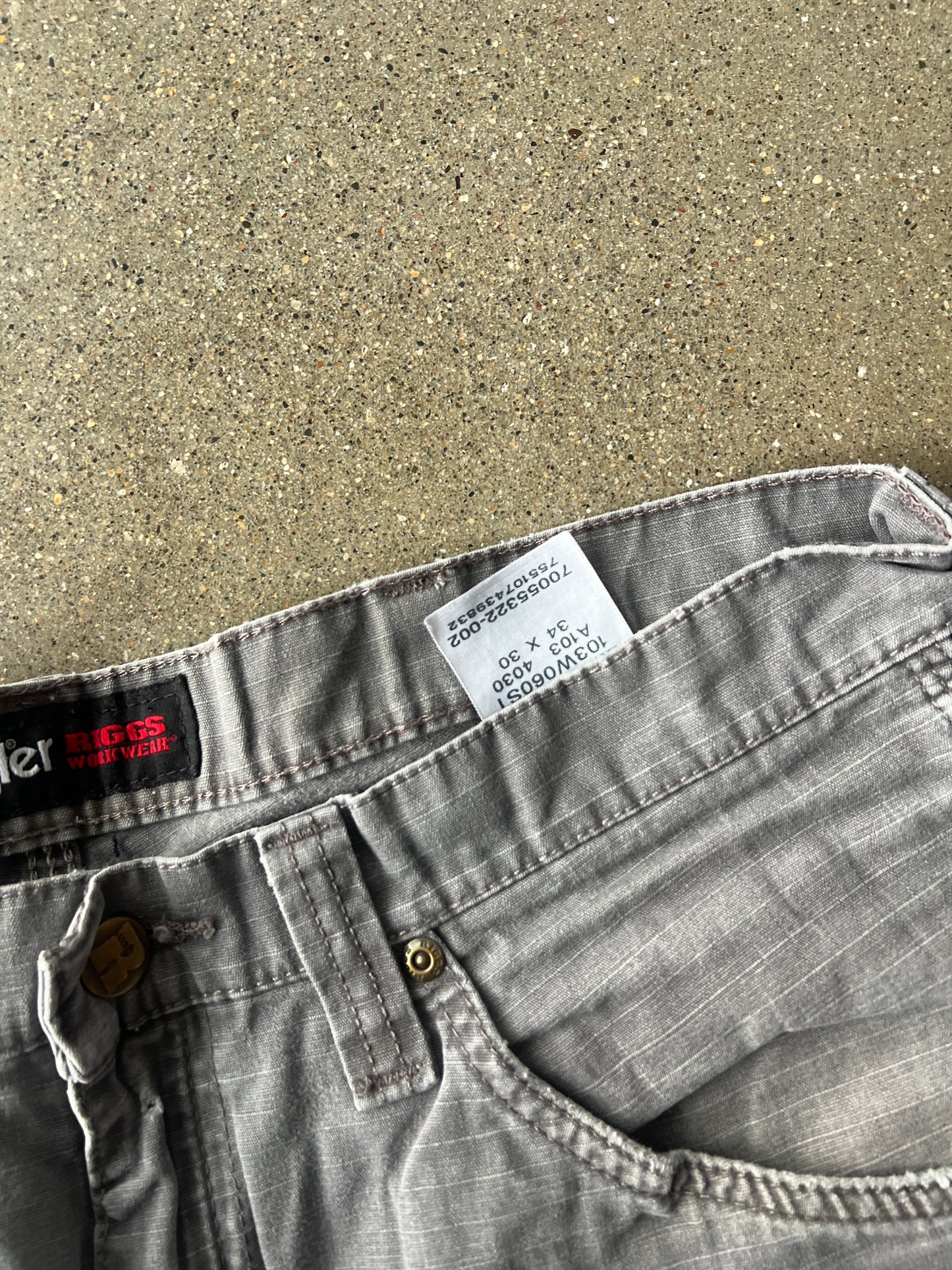 Vintage Tan Wrangler Cargo Pants - 34x30