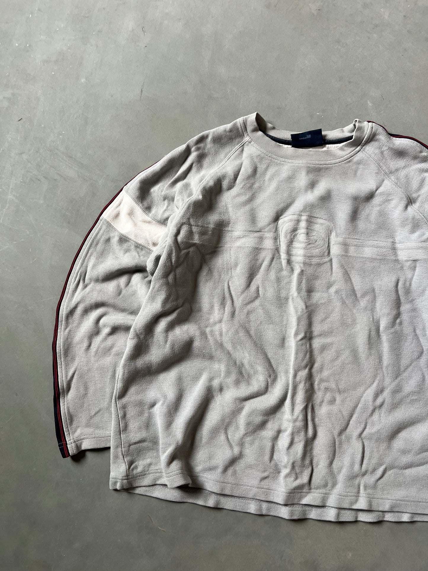 Vintage Grey Gocha Surf Longsleeve Shirt - XL