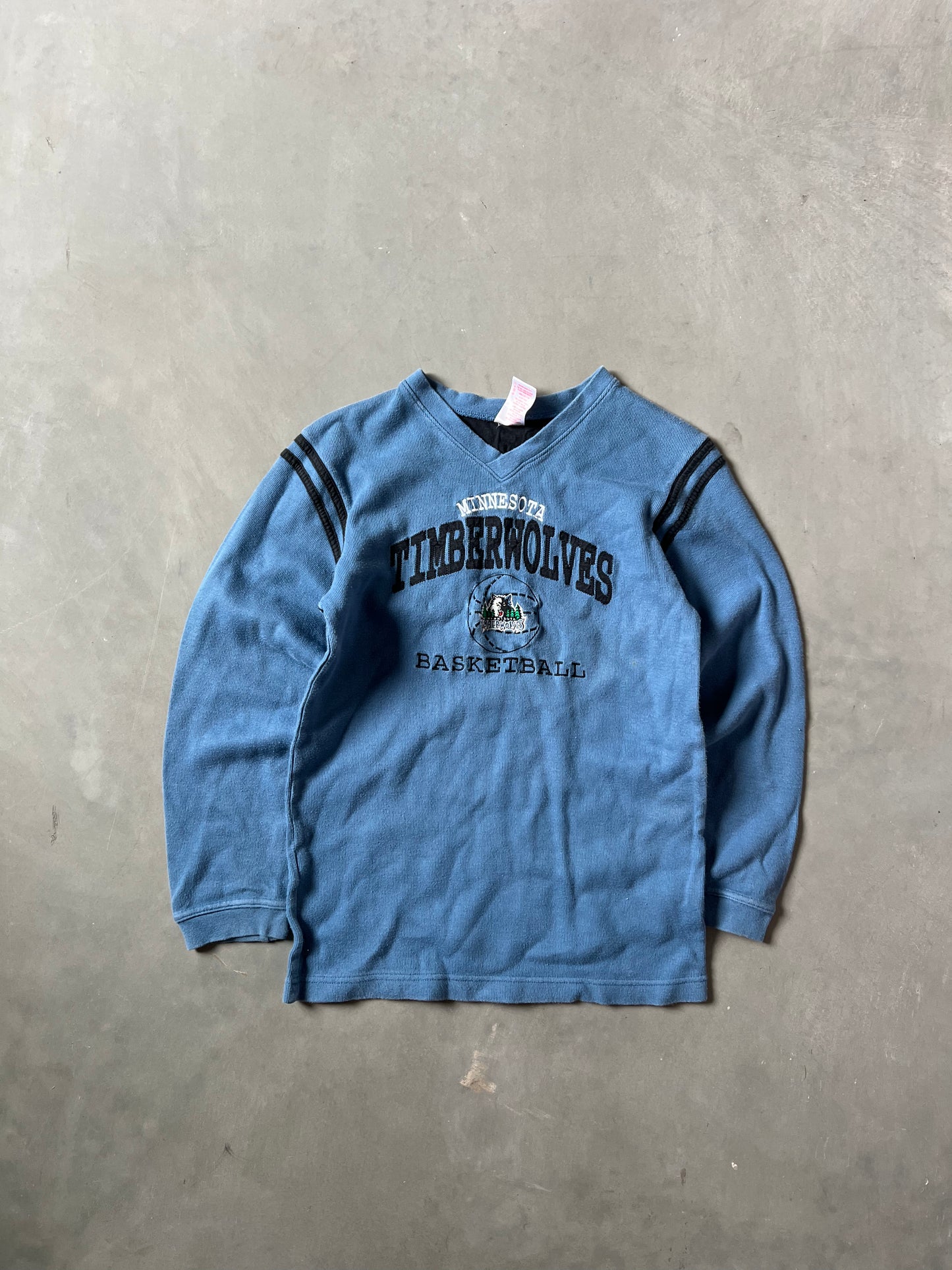 Vintage Blue Minnesota Timberwolves Shirt - XS