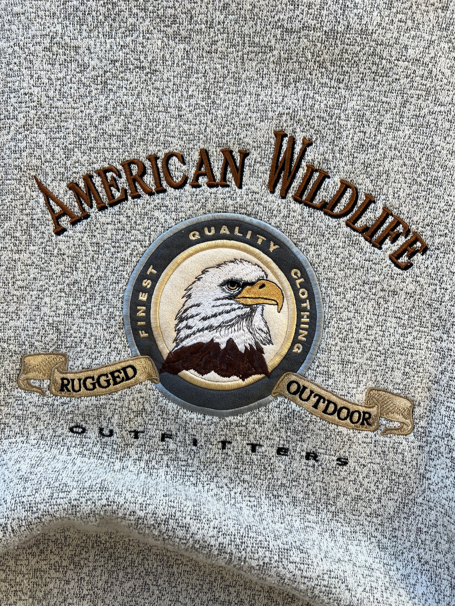 Vintage American Wildlife Crew - XL