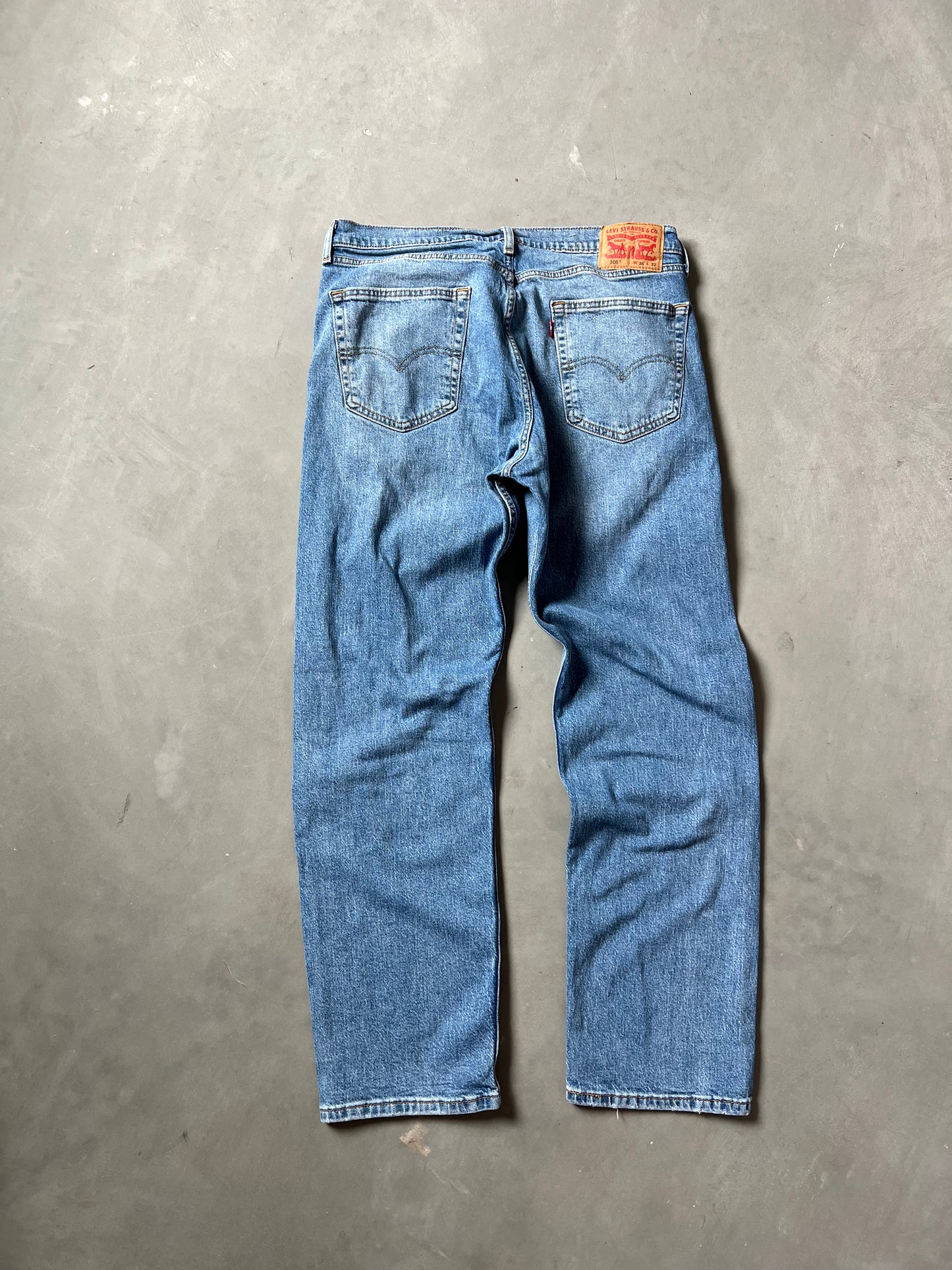 Vintage Denim Blue Levi Jeans - 36