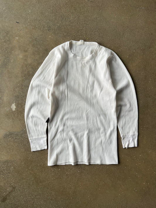 Vintage 90s Thermal Longsleeve Shirt - L
