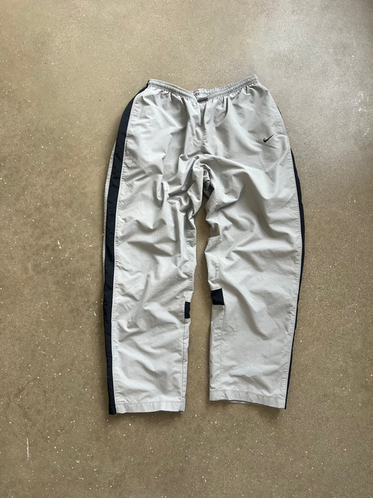 Vintage Grey Nike Track Pants - L
