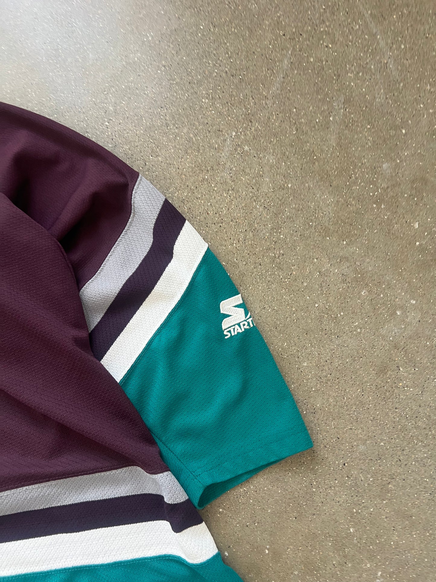 Vintage Mighty Ducks Starter  Hockey Jersey - L