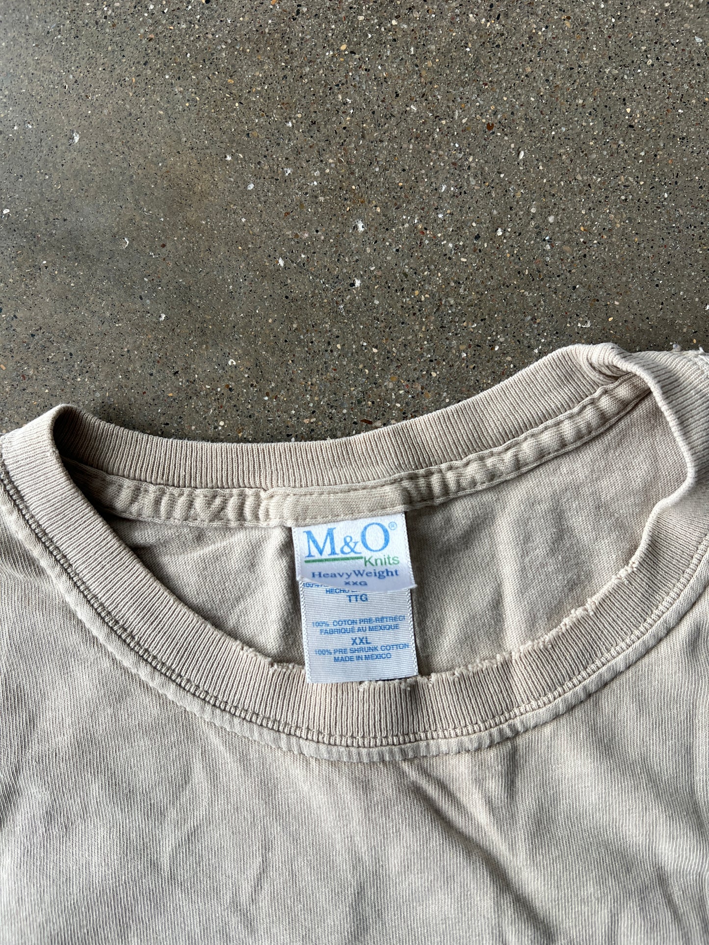 Vintage Faded Tan Deer Hunting Shirt - XL