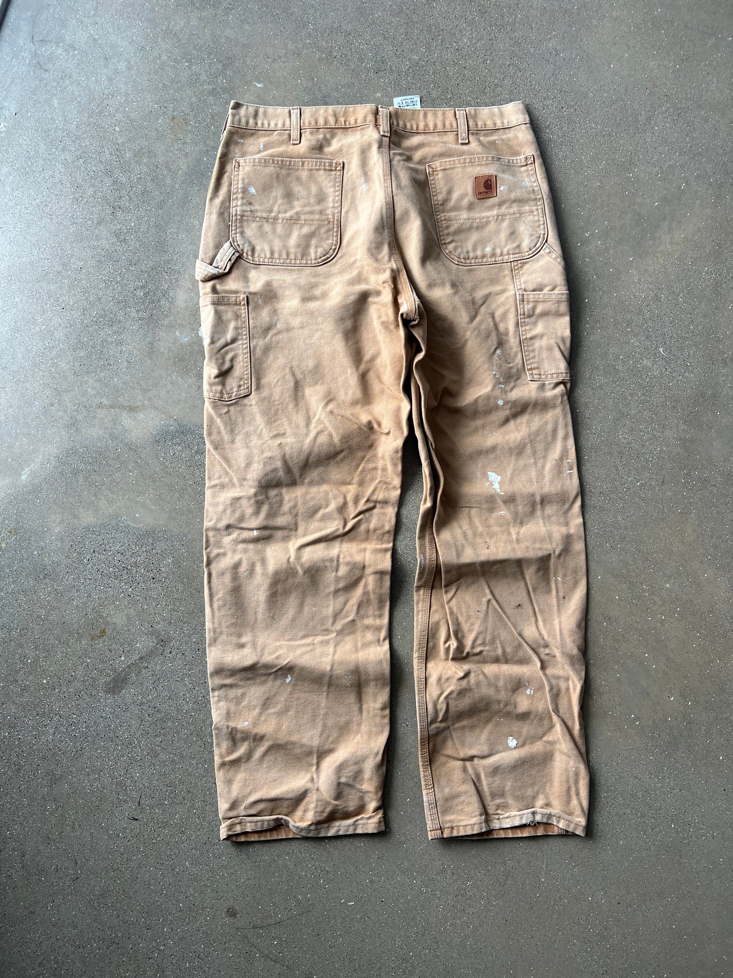 Vintage Faded Tan Carhartt Pants - 38