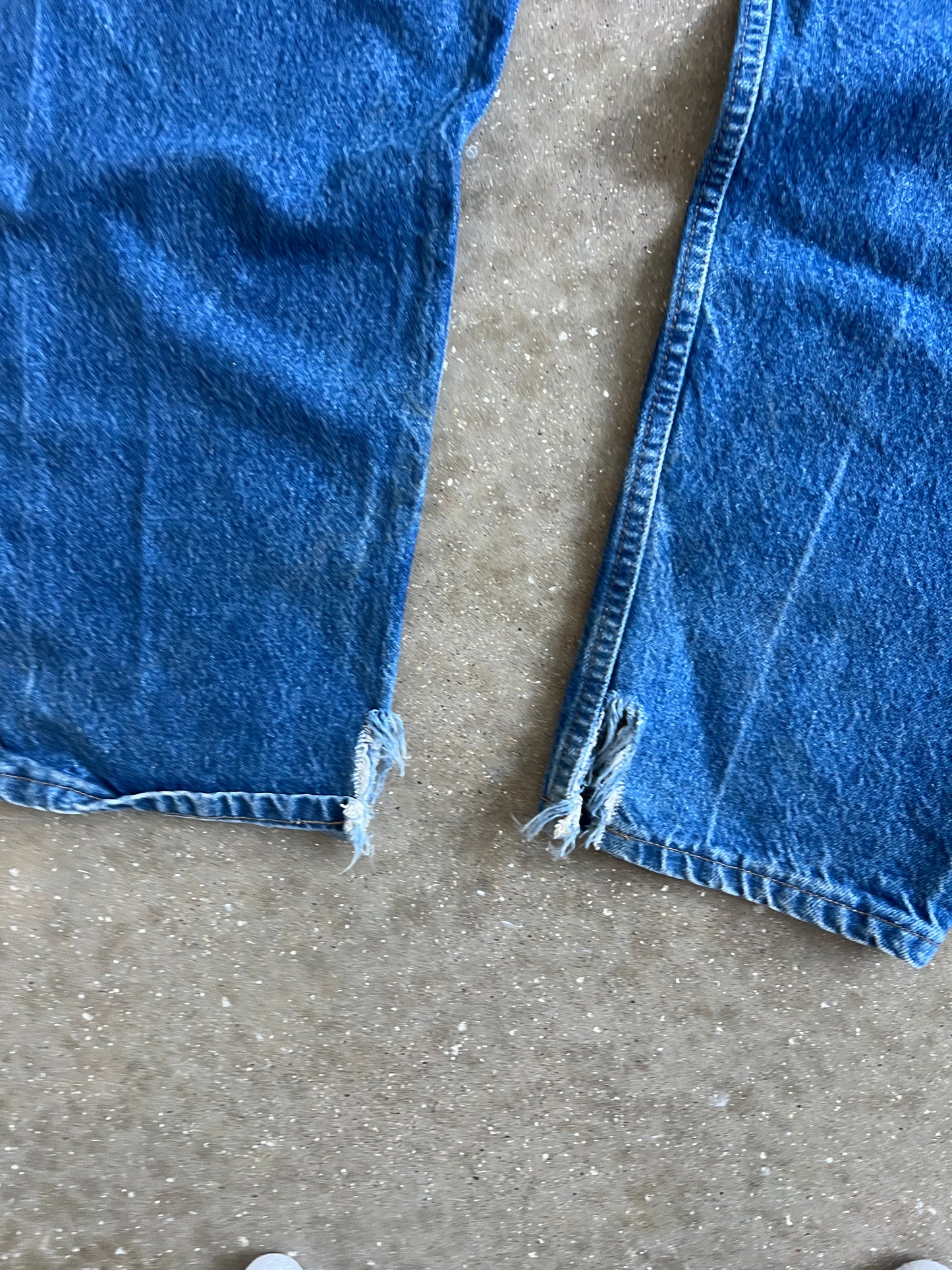 Vintage Blue Carhartt Carpenter Pants - 33x34