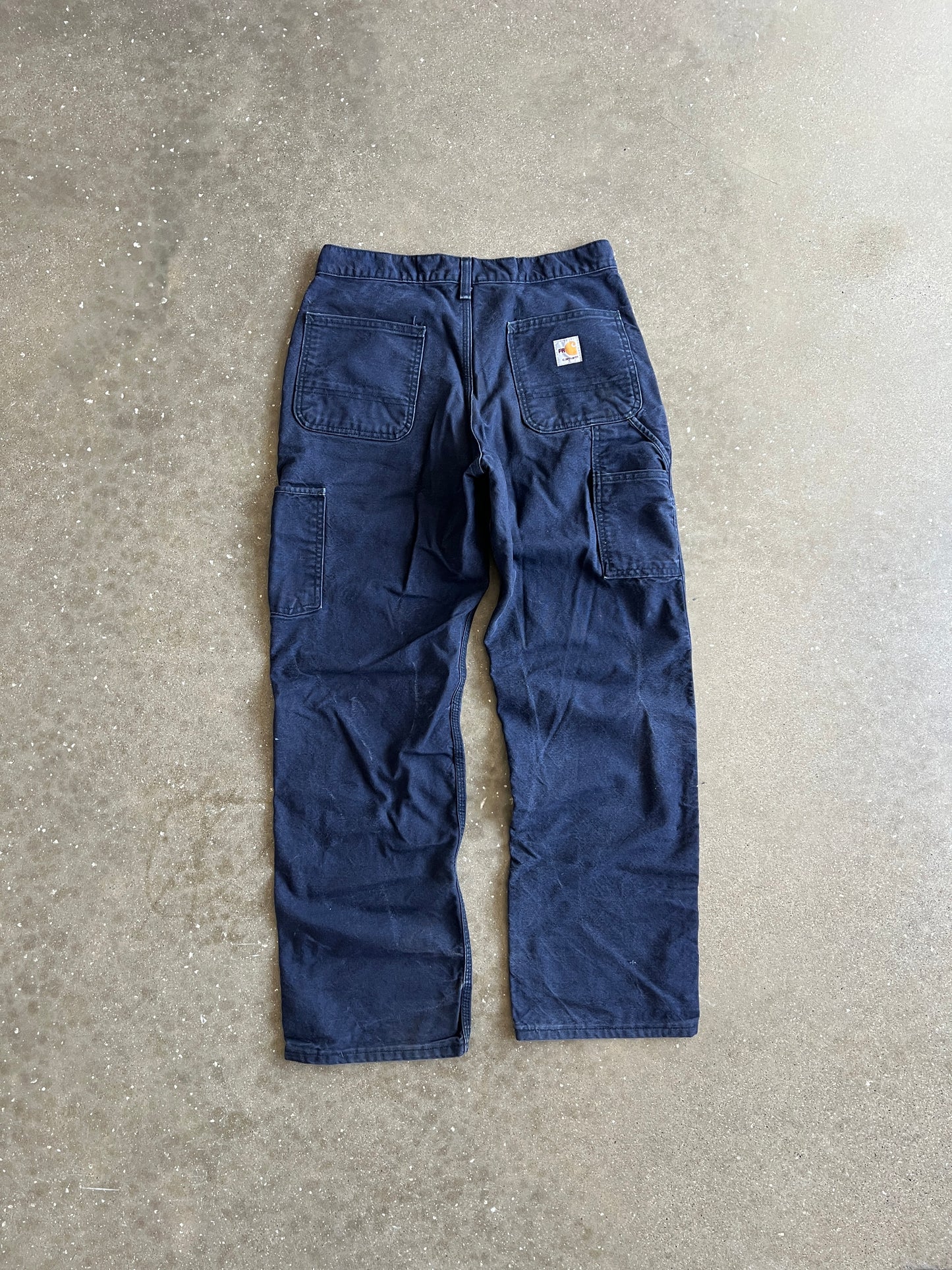 Vintage Blue Carhartt Carpenter Pants - 30x30