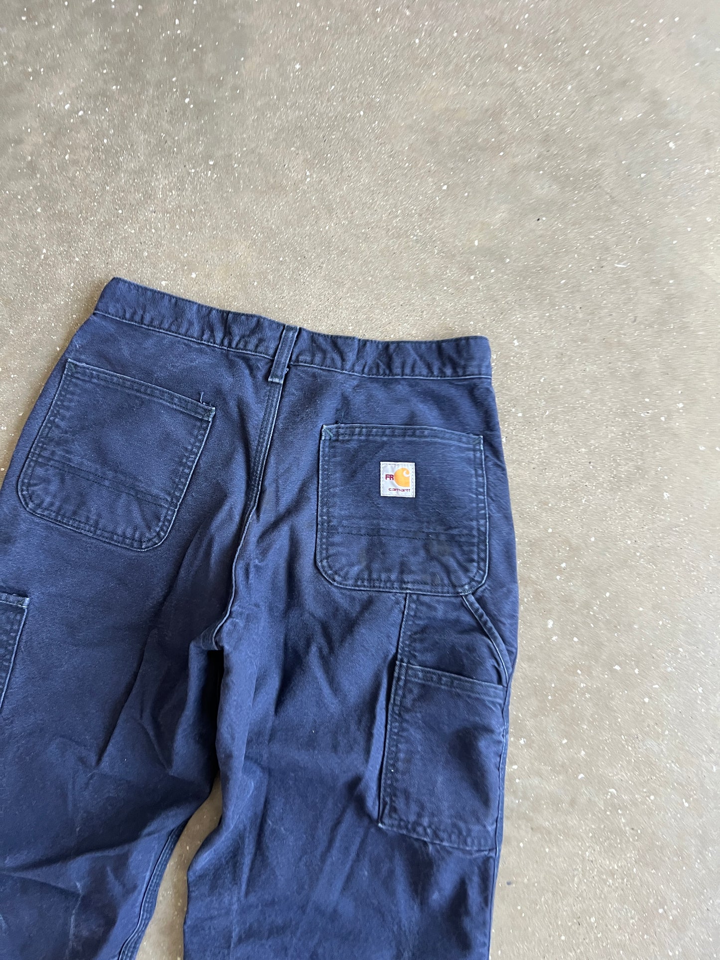 Vintage Blue Carhartt Carpenter Pants - 30x30