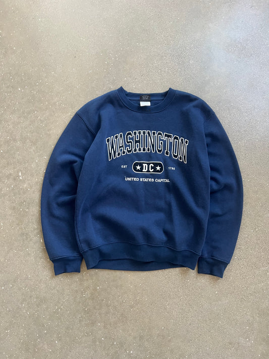 Vintage Navy Blue Washington DC Crew - M
