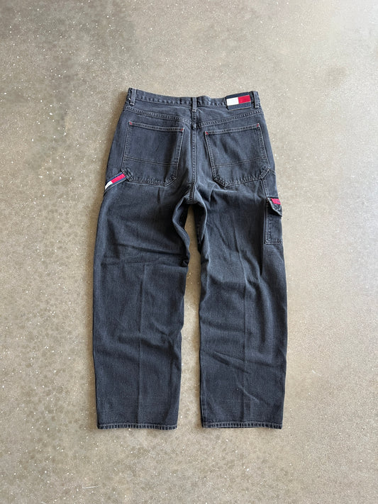 Vintage Black Tommy Carpenter Pants - 36x32