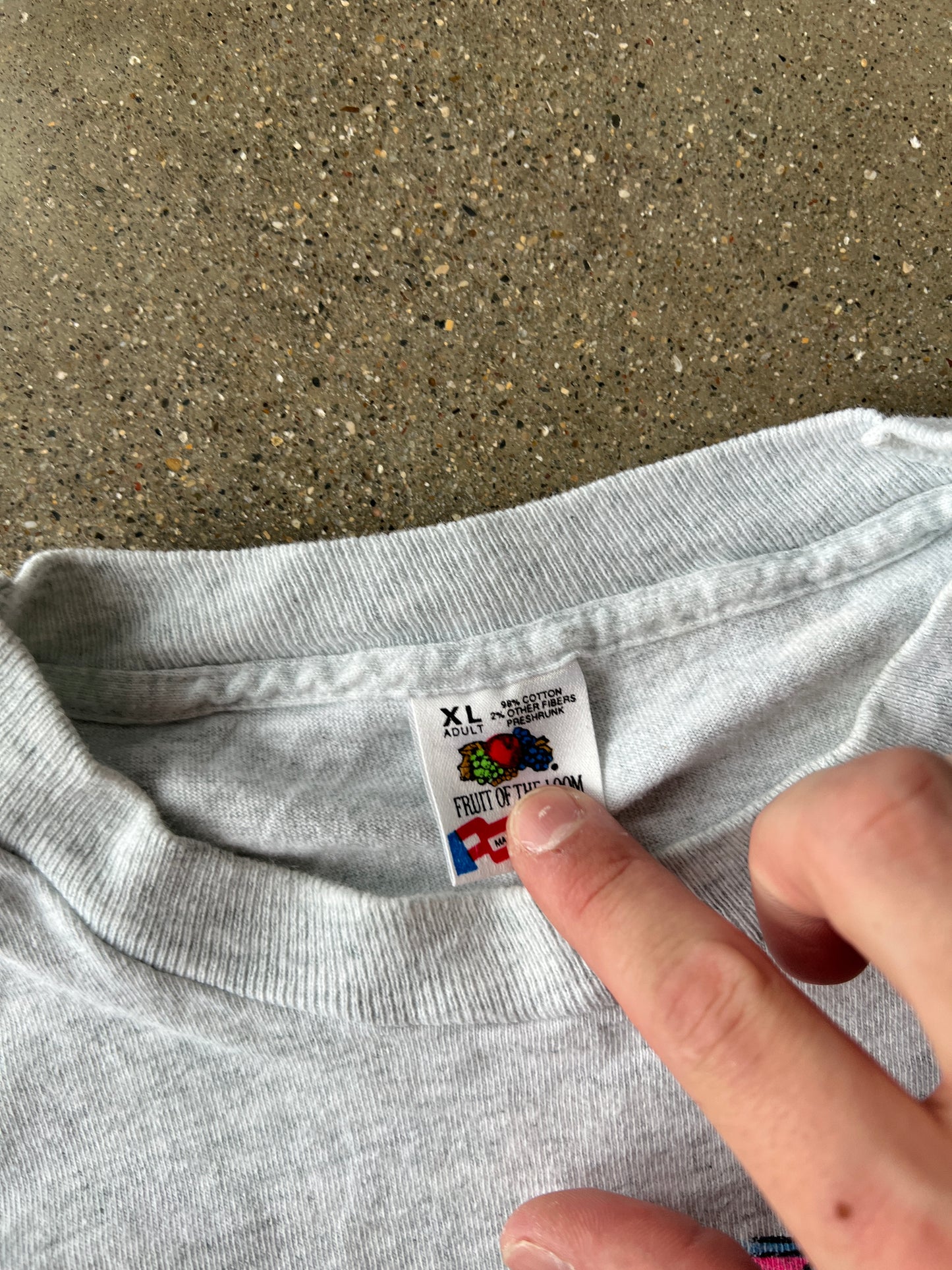 Vintage White Nascar Racing Shirt - XL