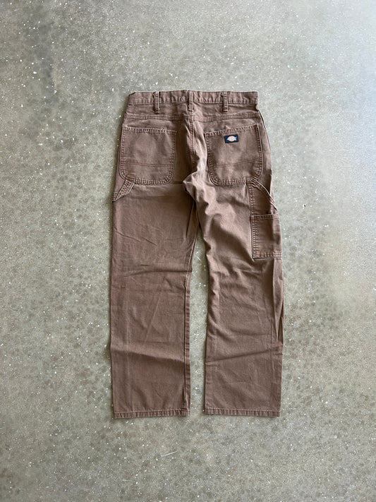 Vintage Brown Dickie Carpenter Pants - 30x30