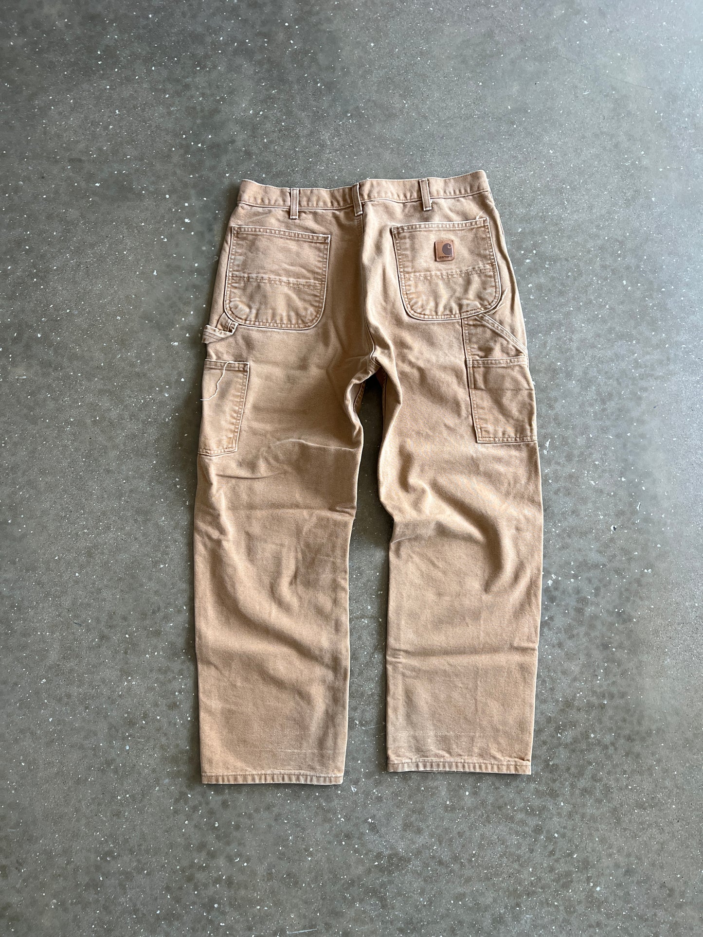 Vintage Carmel Tan Carhartt Pants - 34x30