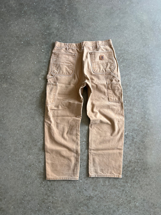 Vintage Carmel Tan Carhartt Pants - 34x30