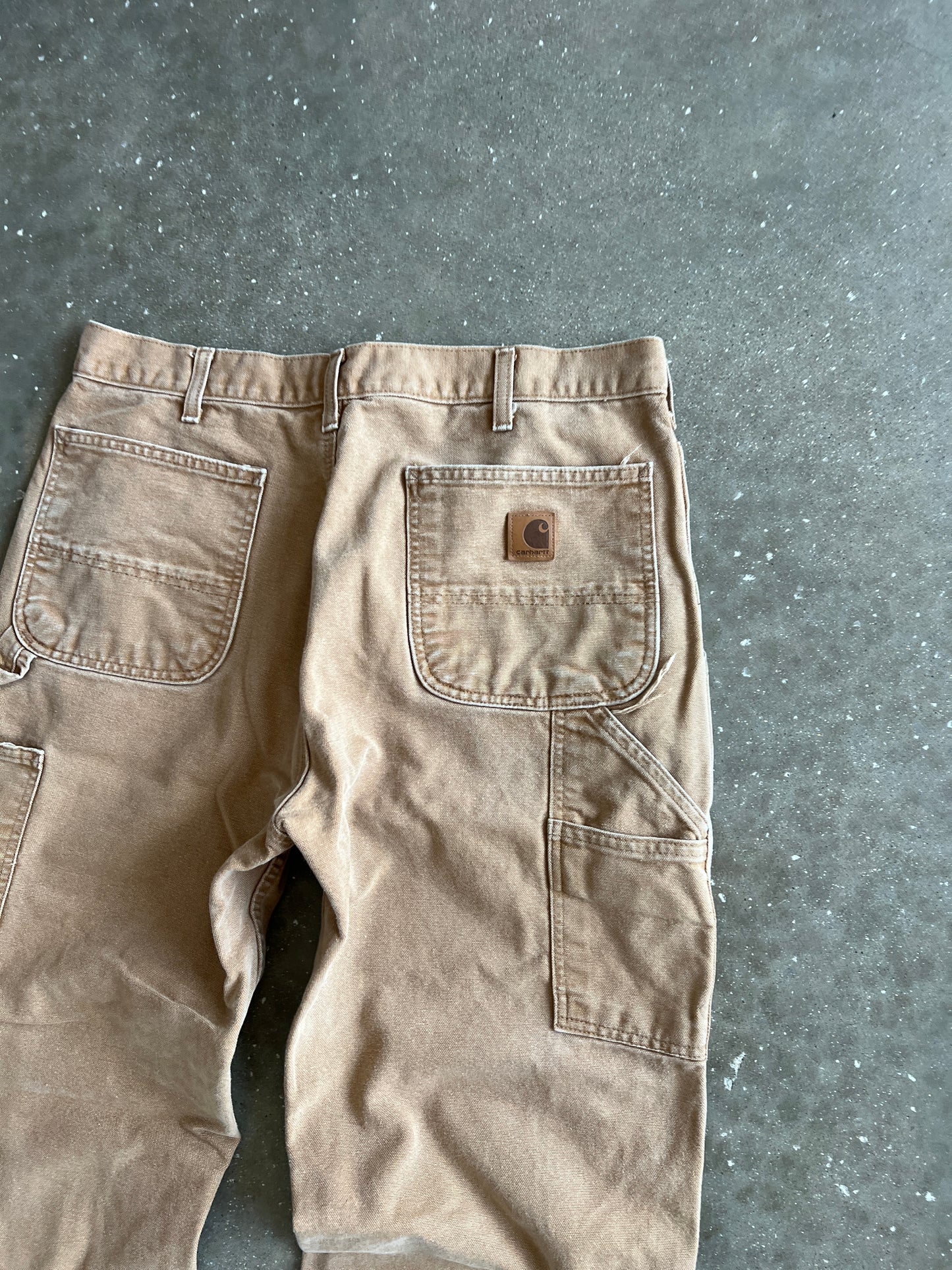 Vintage Carmel Tan Carhartt Pants - 34x30