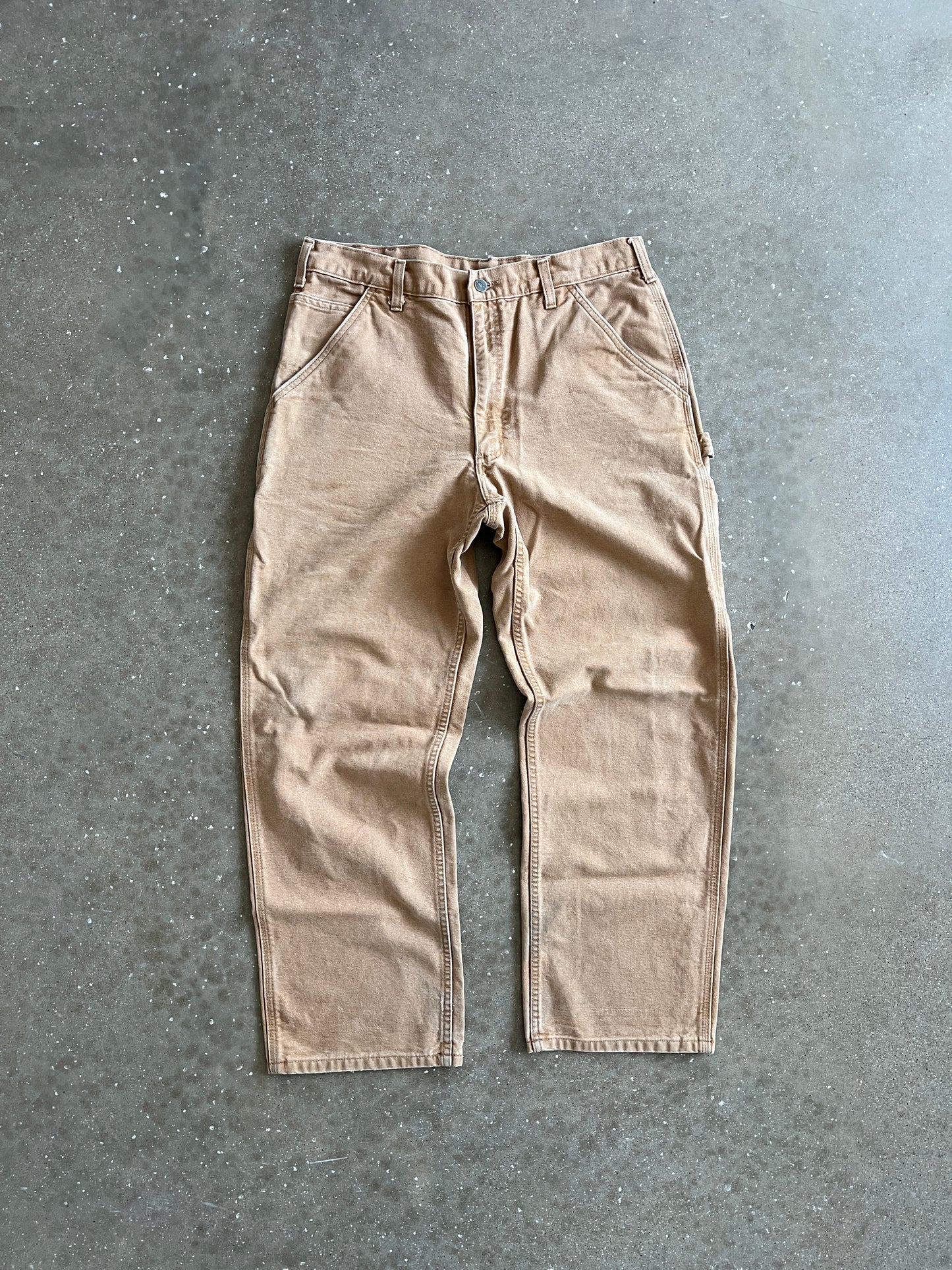 Vintage Carmel Tan Carhartt Pants - 34x30