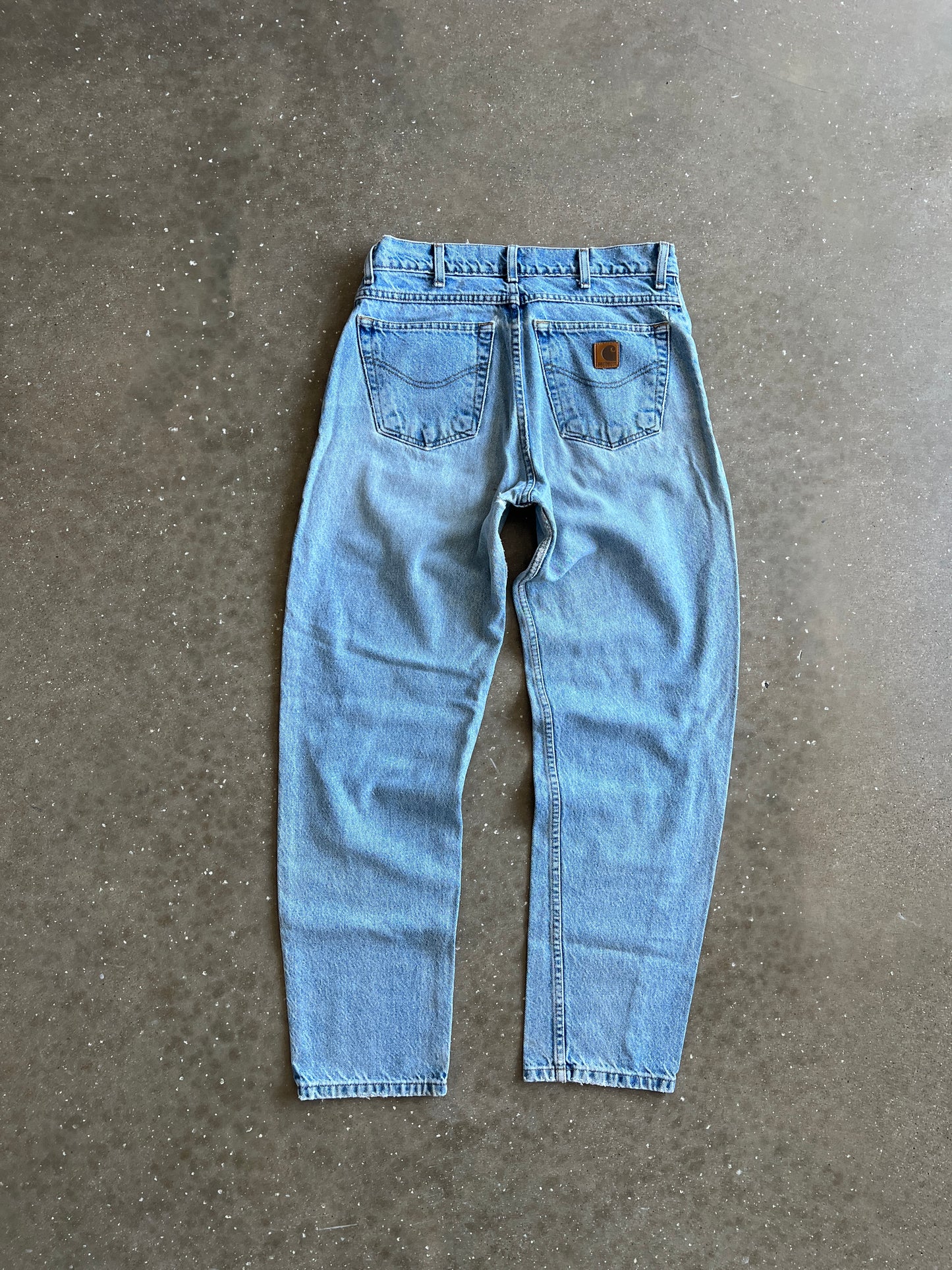 Vintage Denim Blue Carhartt Pants - 32x32