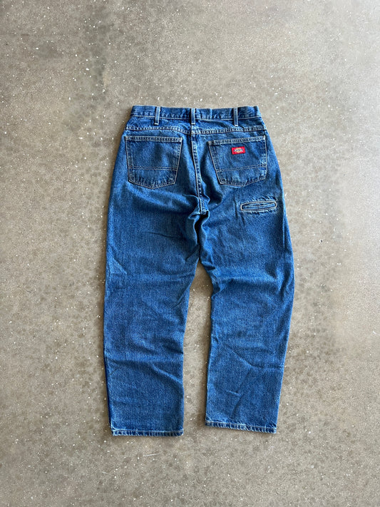 Vintage Denim Blue Dickies Pants - 32x30