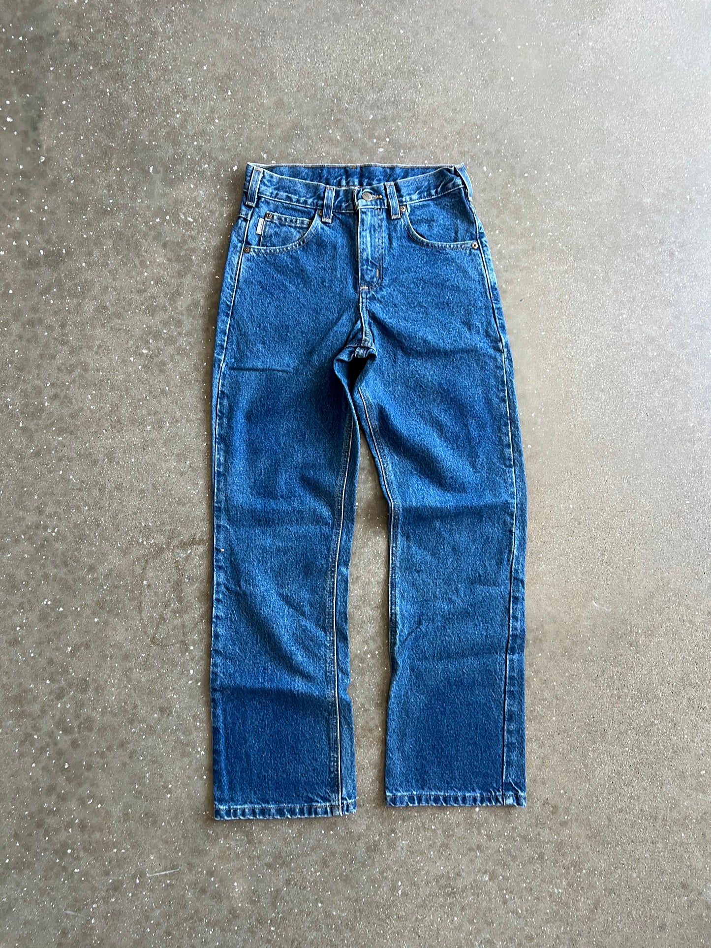 Vintage Dark Blue Carhartt Carpenter Pants - 28x30