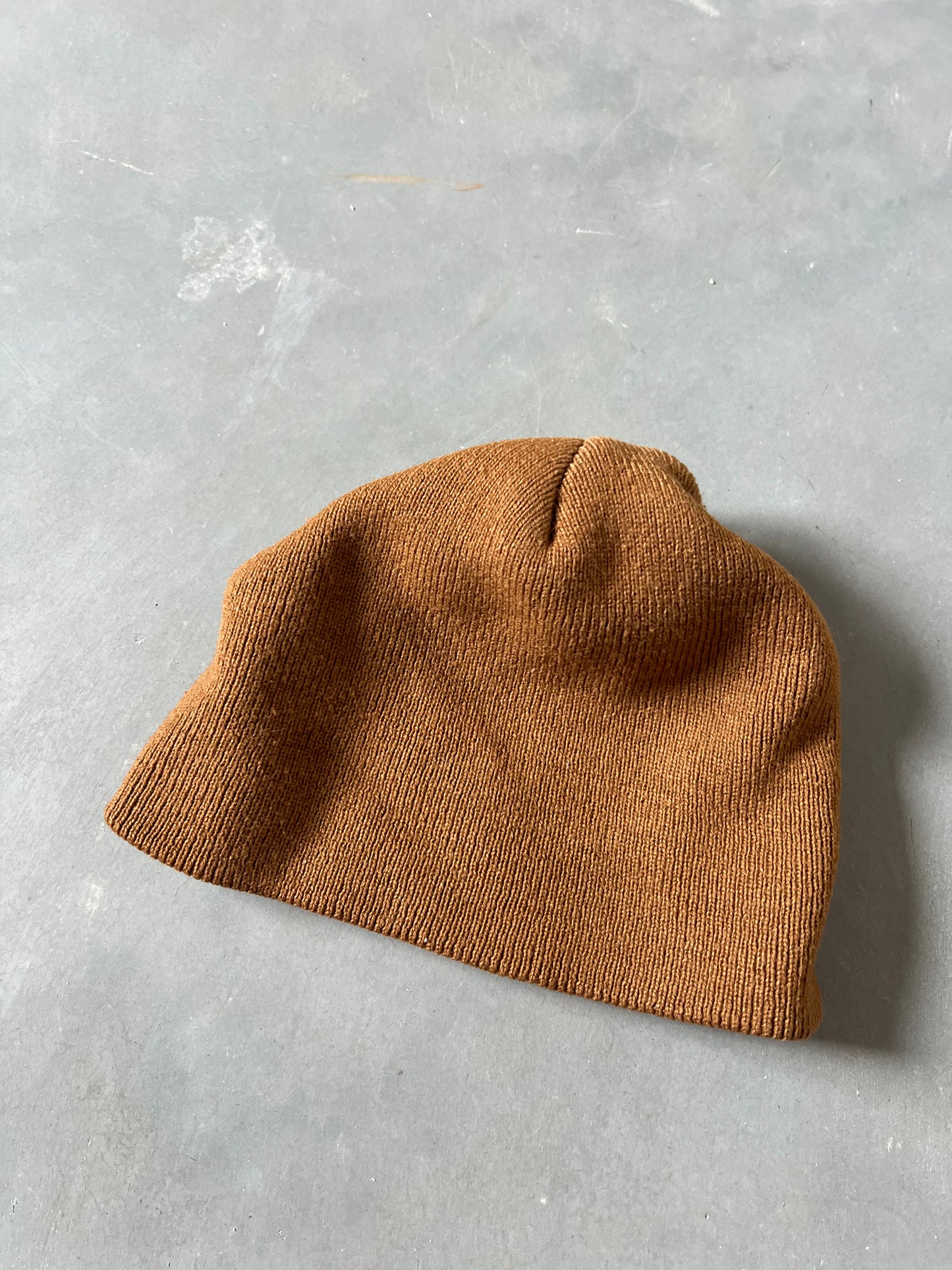 Vintage Tan Carhartt Logo Bennie