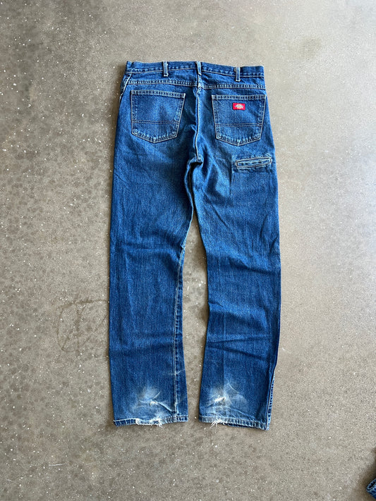 Vintage Dark Blue Dickies Carpenter Pants - 34x34
