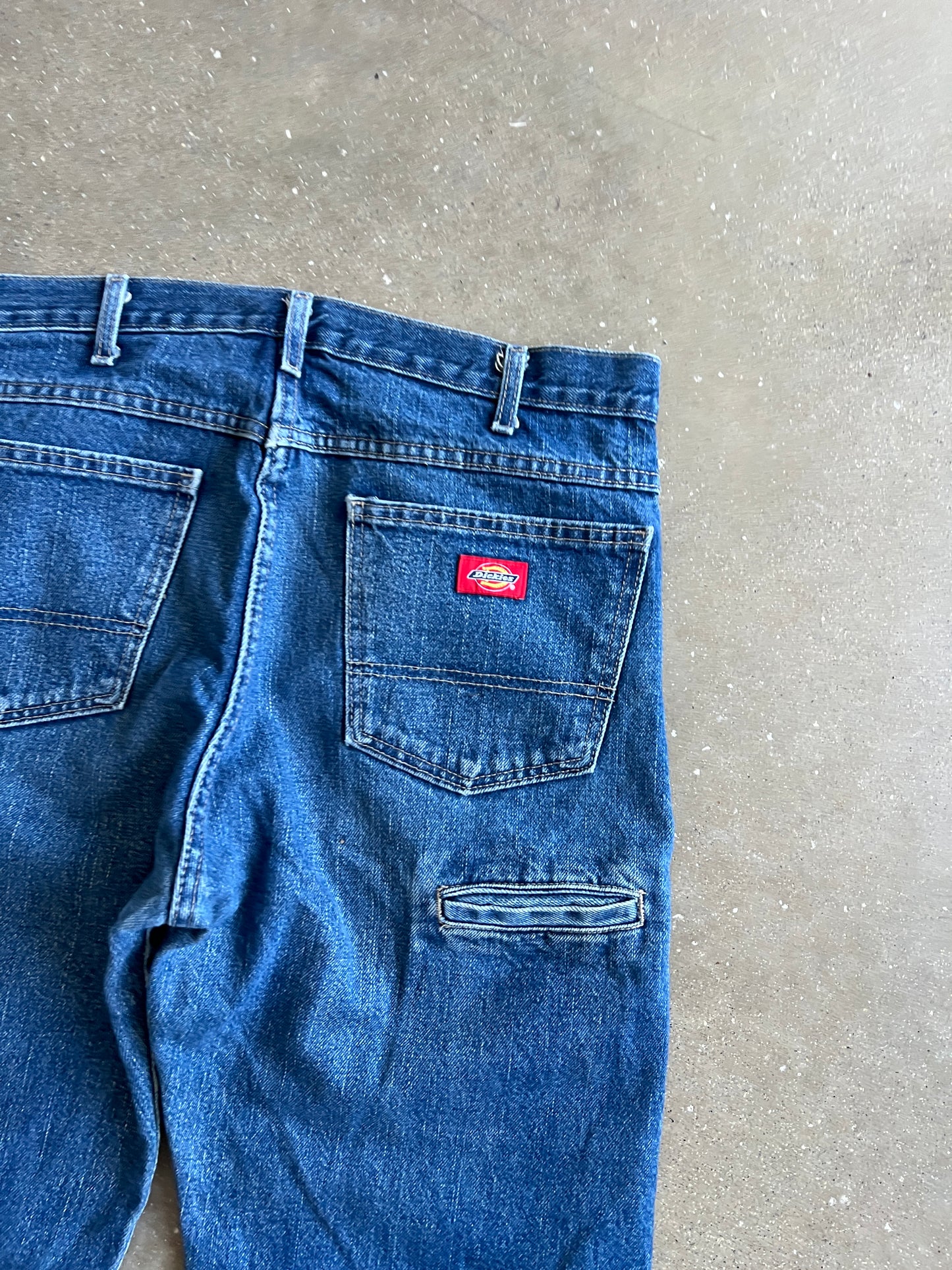 Vintage Dark Blue Dickies Carpenter Pants - 34x34