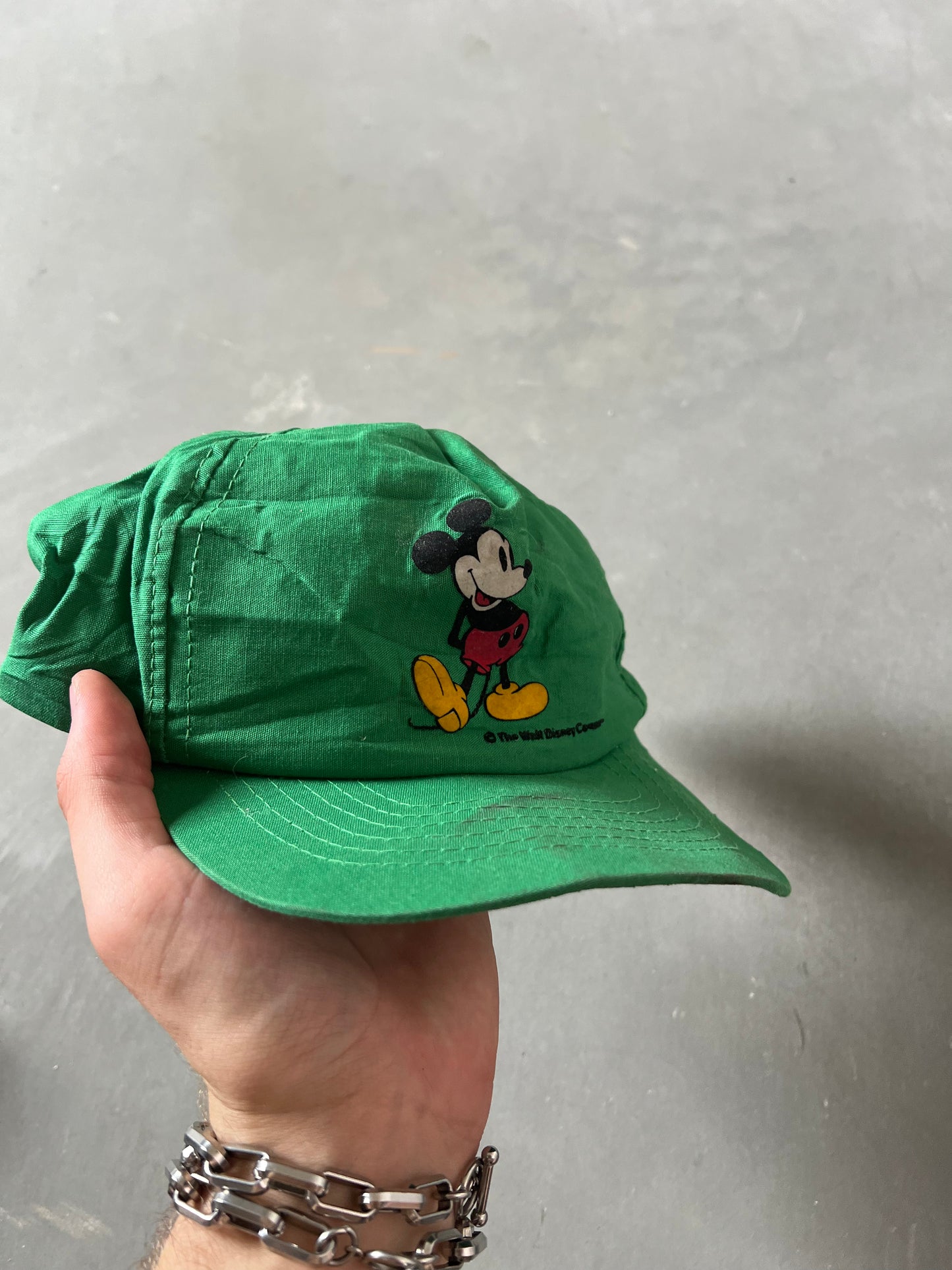 Vintage 80s Mickey Mouse Snapback Hat