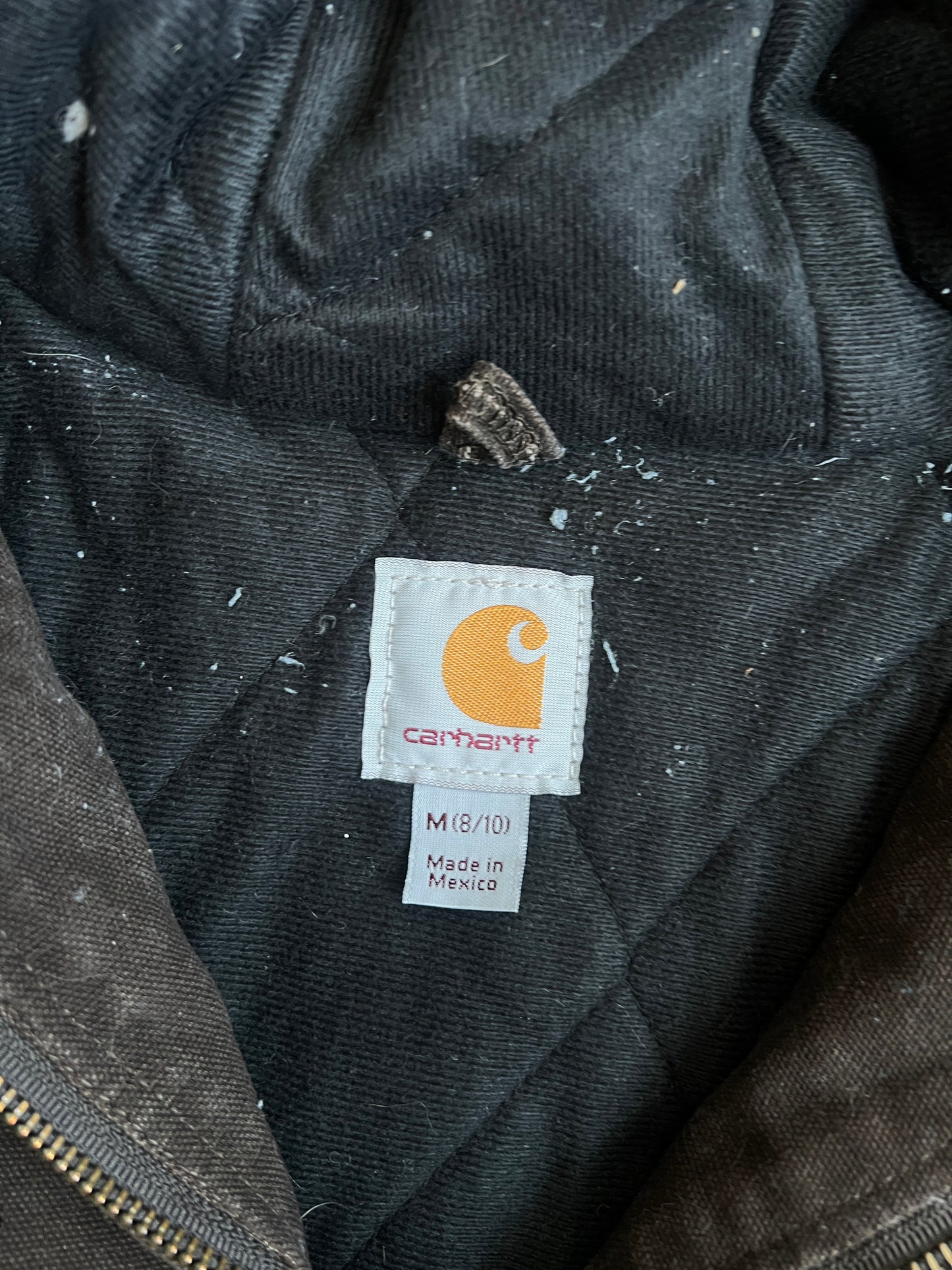 Vintage Dark Brown Carhartt Jacket - M