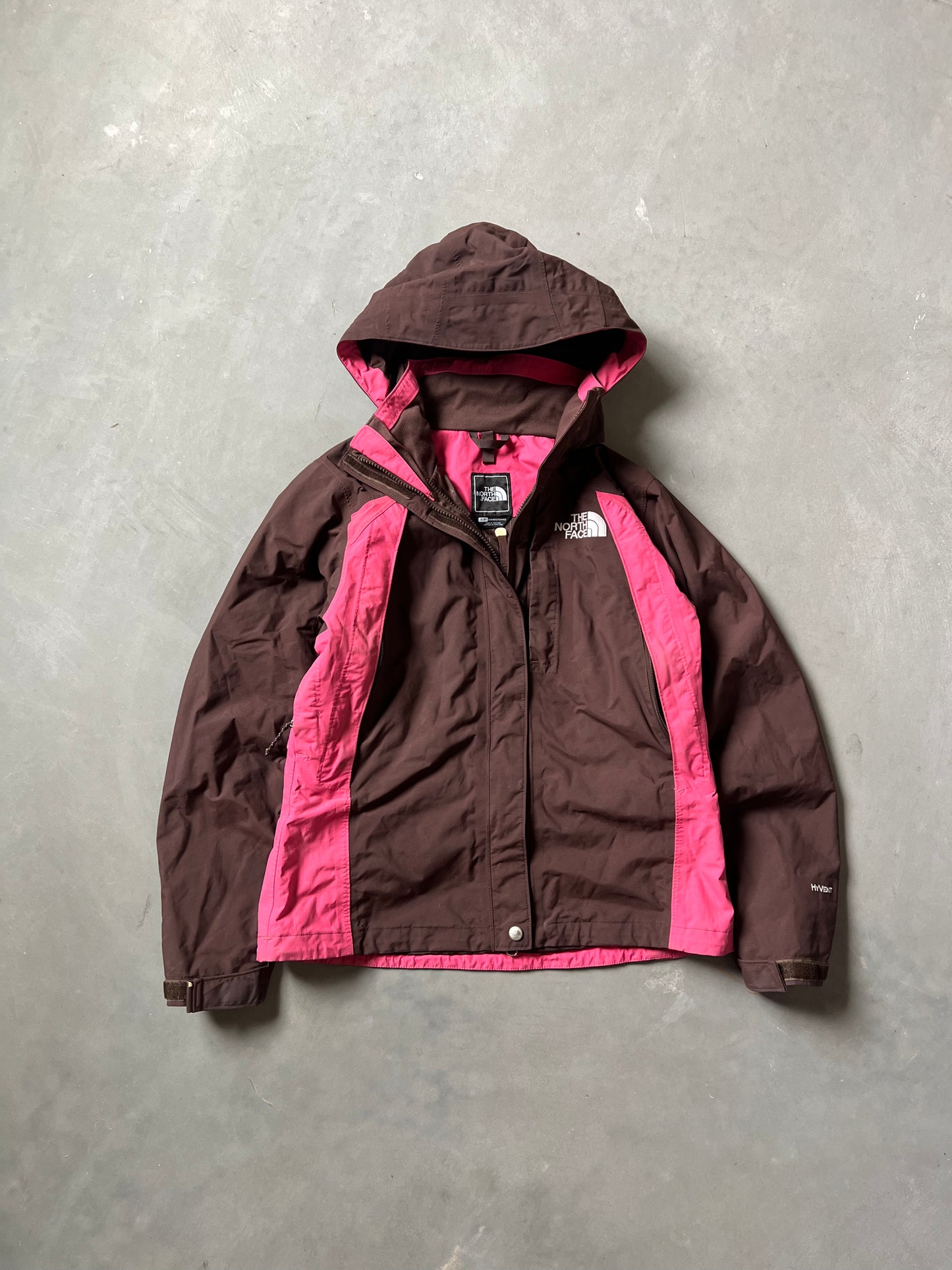 Vintage Brown & Pink North Face Jacket - S