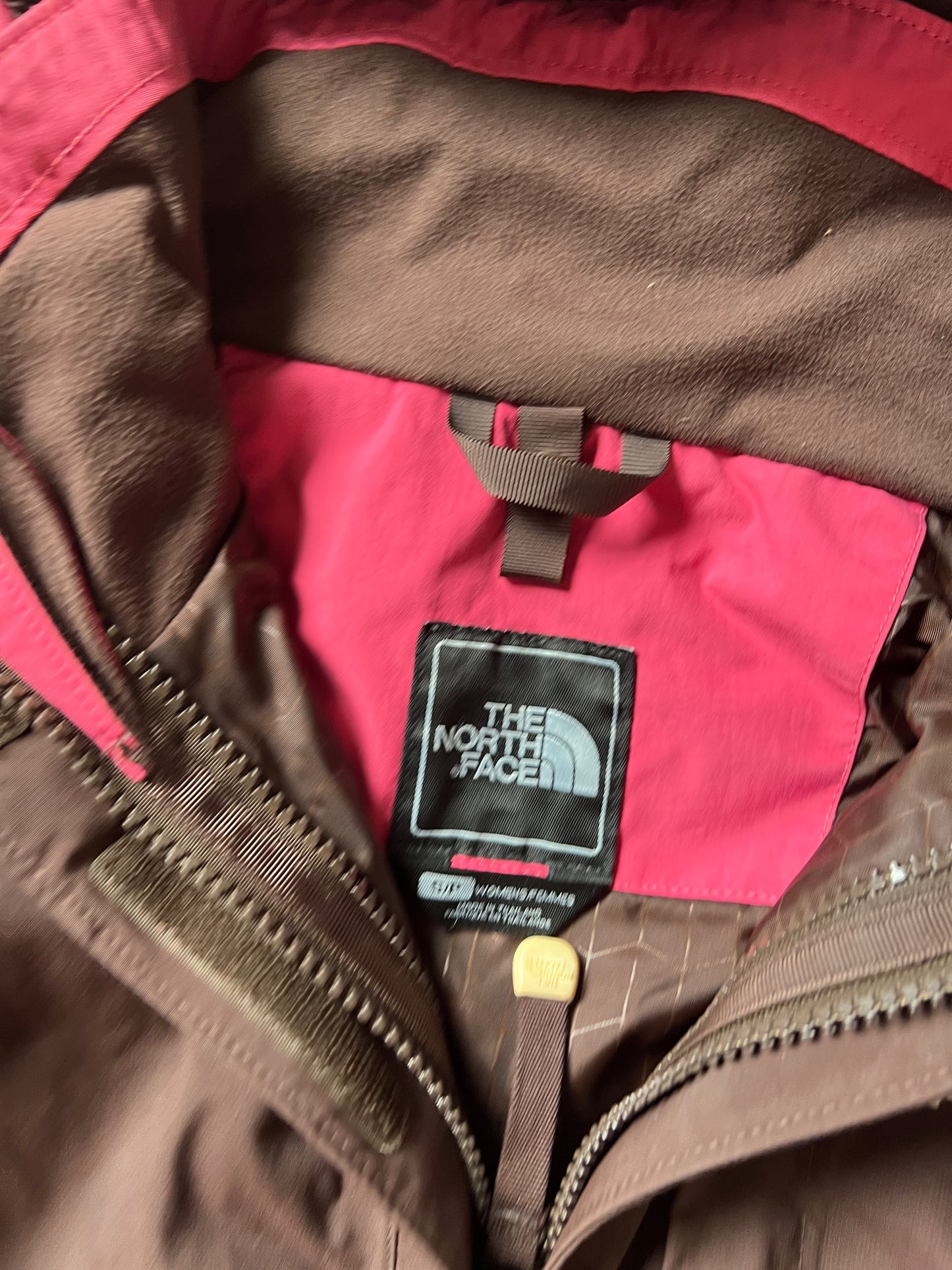 Vintage Brown & Pink North Face Jacket - S